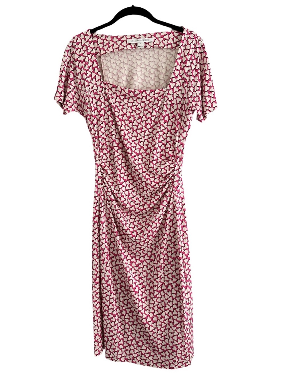 DVF Pink Patterned Dress